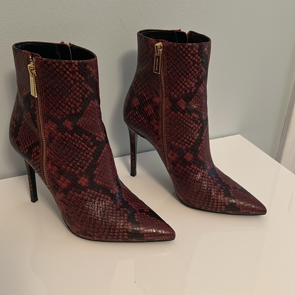 Michael Kors snake skin booties - Picture 2 of 10